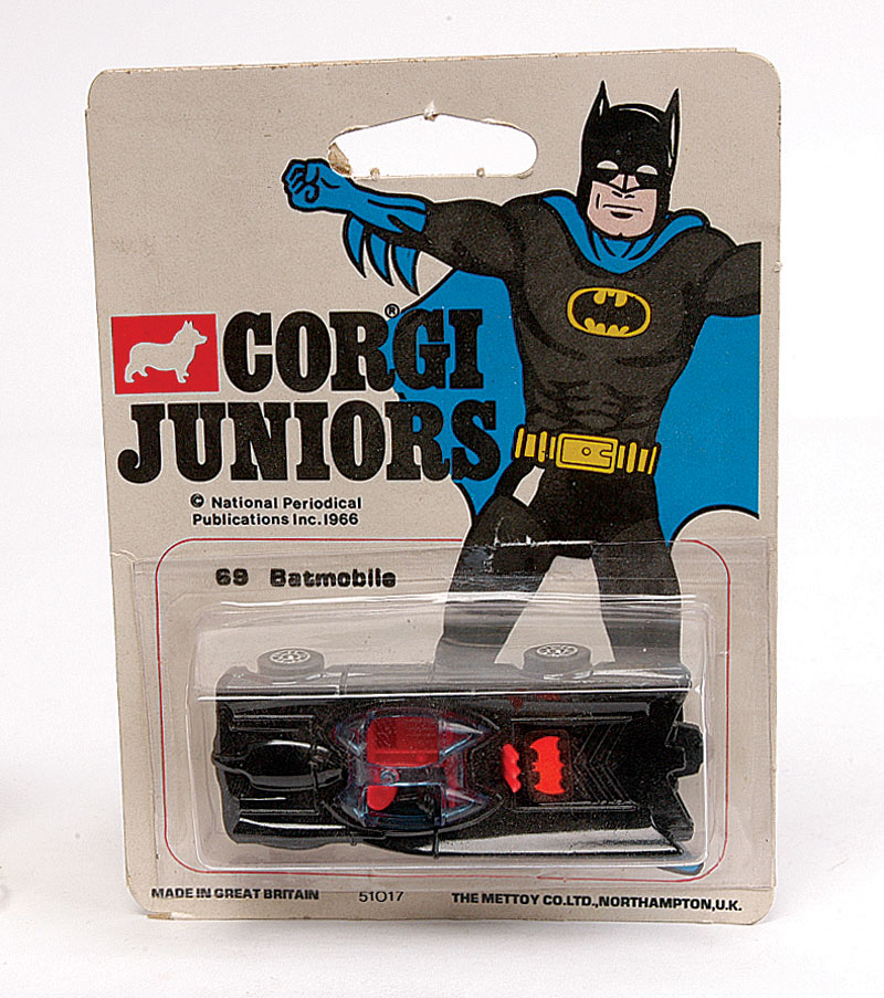 Corgi Batmobile web site